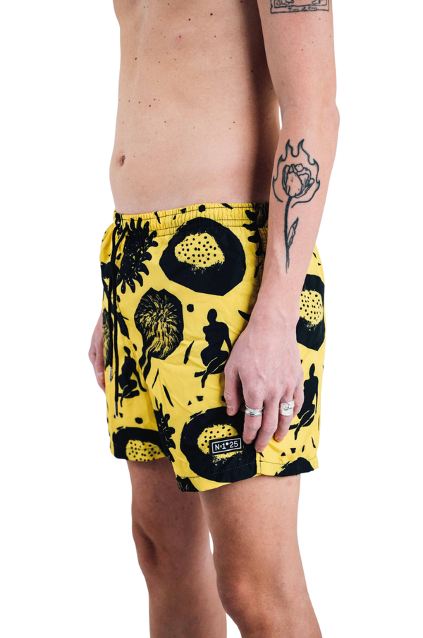 Tropical Spicies Yellow & Black